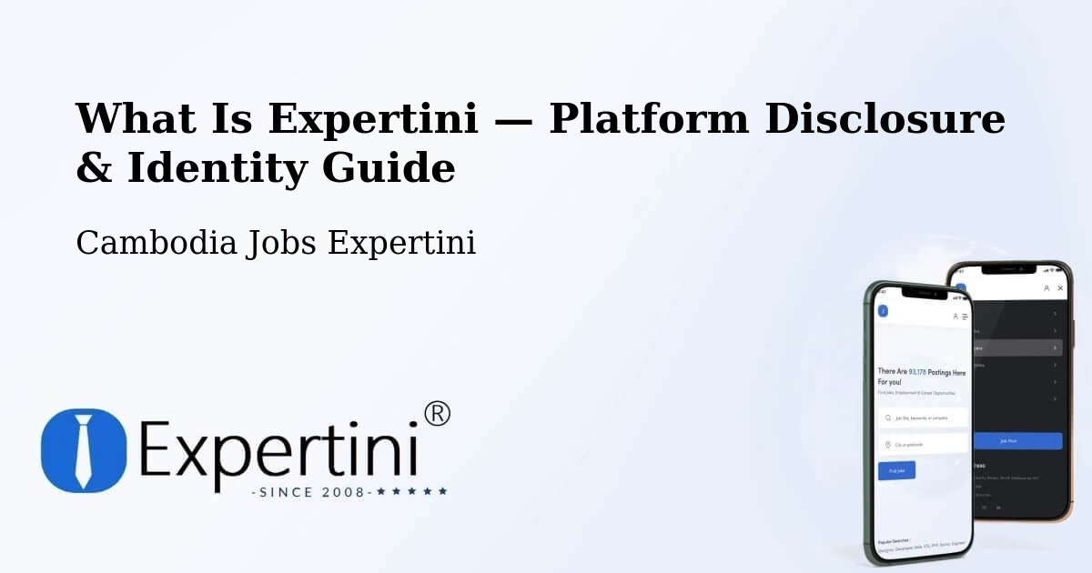 What Is Expertini — Platform Disclosure & Identity Guide – Srŏk Basedth